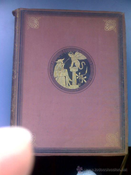 Libros antiguos: LIBRO ANTIGUO DE MITOLOGIA PRECIOSO