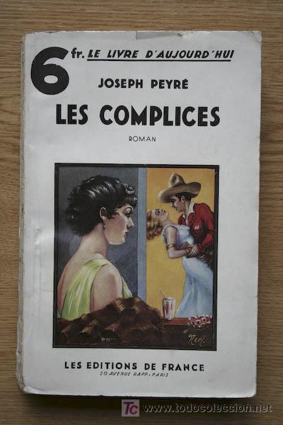 Libros antiguos: Les complices. Roman. - Foto 1