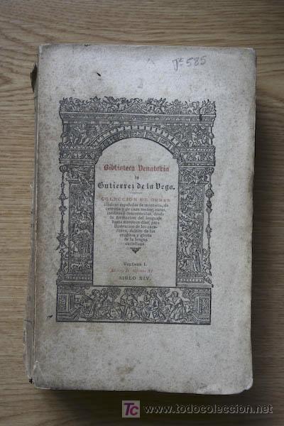 Libros antiguos: Libro de la Monter&iacute;a del Rey D... Alfonso XI - Foto 1