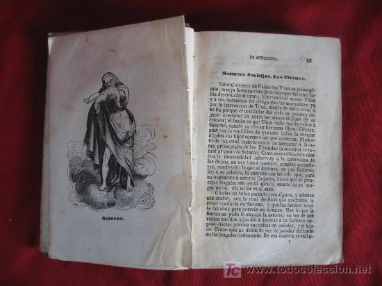 Libros antiguos: MANUAL DE MITOLOGIA - 1845 - Foto 4