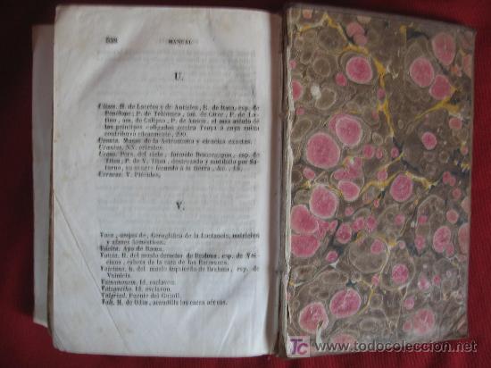 Libros antiguos: MANUAL DE MITOLOGIA - 1845 - Foto 8