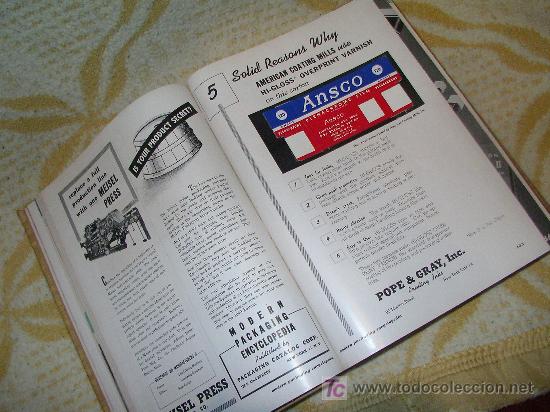 Libros antiguos: MODERN PACKAGING ENCYCLOPEDIA - MUY ILUSTRADO EN GRAN FORMATO. - Foto 3