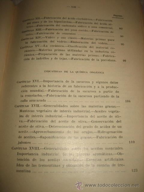 Libros antiguos: ELEMENTOS DE TECNICA INDUSTRIAL - Foto 7