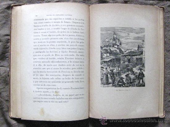 Libros antiguos: LA GITANILLA-MIGUEL DE CERVANTES-IMP.HENRICH Y COM.-1910. - Foto 5