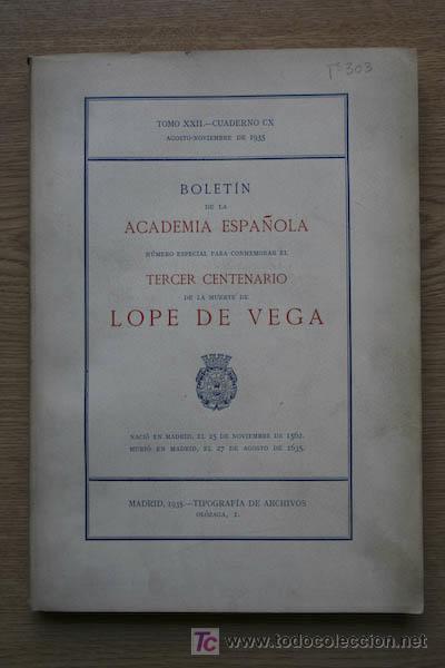 Libros antiguos: Bolet&iacute;n de la Academia Espa&ntilde;ola. - Foto 1