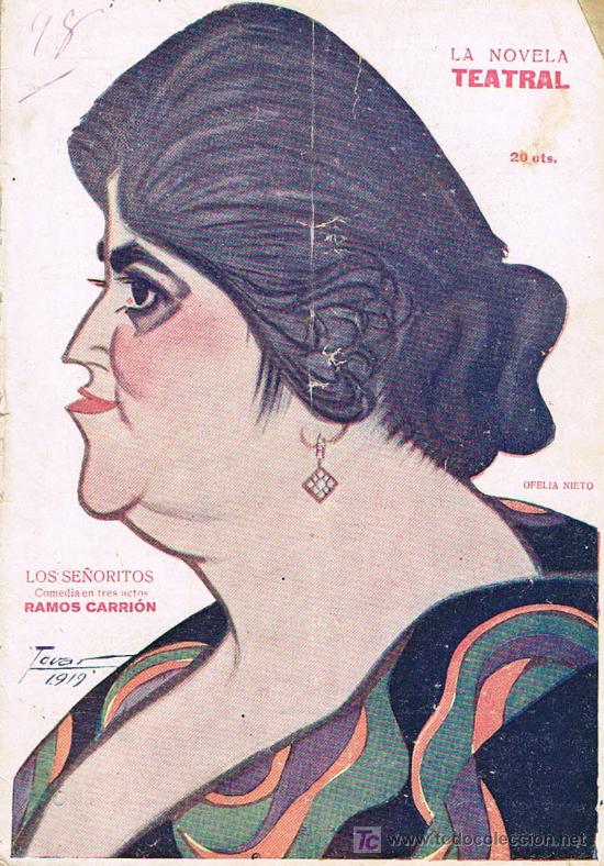 Libros antiguos: LA NOVELA TEATRAL, LOS SE&Ntilde;ORITOS, N&ordm; 48 - Foto 1
