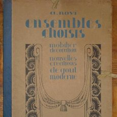 Libros antiguos: 1925 A. NOVI ENSEMBLES CHOISIS NUEVAS CREACIONES DE GUSTO MODERNO. Lote 26151692