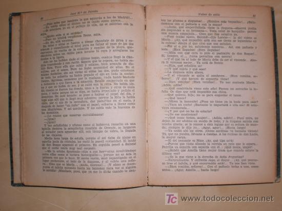 Libros antiguos: JOSE M&ordf; DE PEREDA - NUBES DE ESTIU 1890 - - Foto 4