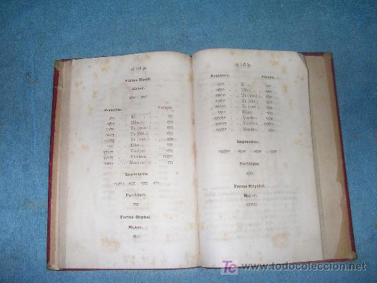Libros antiguos: ELEMENTOS DE GRAMATICA HEBREA - D.R.MANUEL GARRIGA - A&Ntilde;O 1866. - Foto 3