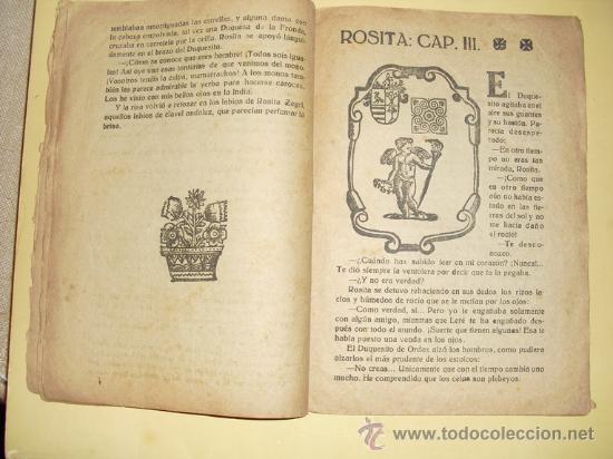 Libros antiguos: 1917  ROSITA   VALLE-INCLAN - Foto 2