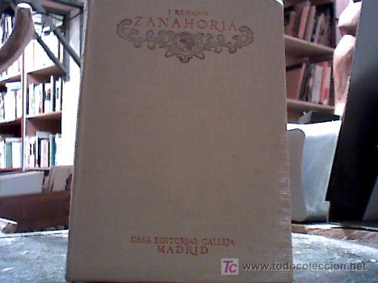 Libros antiguos: zanahoria (jules renard 1917) - Foto 1