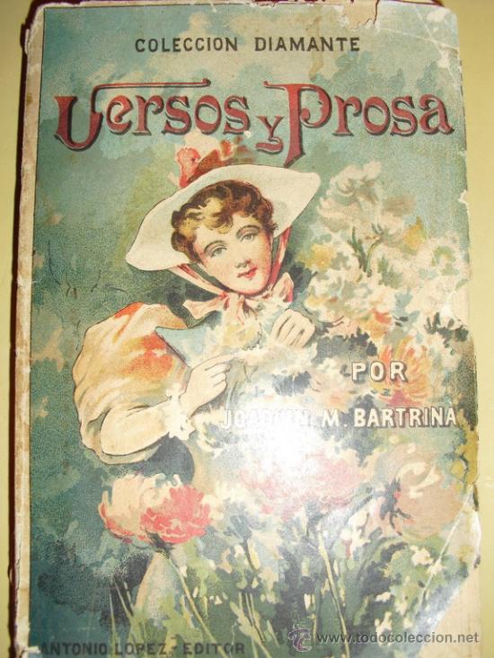 Libros antiguos: 1889 VERSOS Y PROSA  JOAQUIN BARTRINA - Foto 1