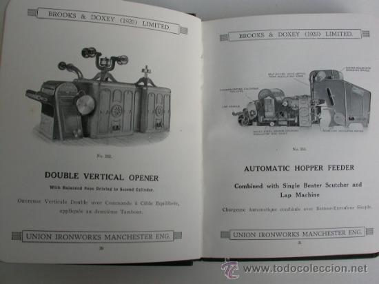 Libros antiguos: Modern Textile Machinery. (Catalogo) - Foto 2