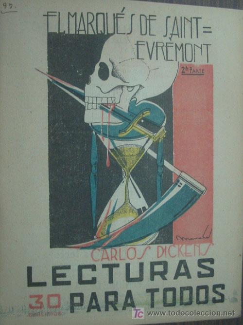 Libros antiguos: EL MARQU&Eacute;S DE SAINT-EVREMONT (1&ordf; y 2&ordf; parte). DICKENS, Carlos. 1933 - Foto 2