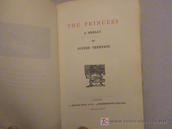 Libros antiguos: the princess a medley - Foto 1