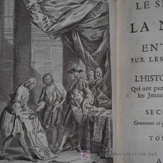 Libros antiguos: “SPECTACLE DE LA NATURE” (TOMO III) DE PLUCHE, 1739. CONTIENE 33 GRABADOS.. Lote 18615945