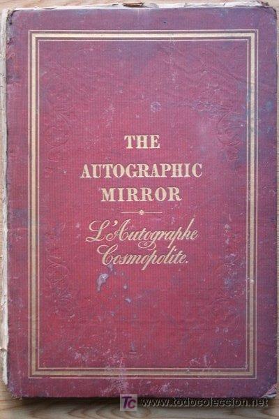 Libros antiguos: Autographic Mirror (The) Lautographe cosmopolite. - Foto 1
