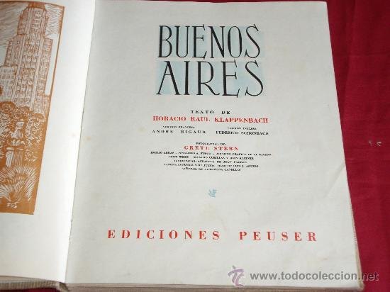 Libros antiguos: BUENOS AIRES, LIBRO FOTOGRAFICO - Foto 4
