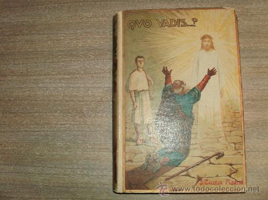 Libros antiguos: QUO VADIS - Foto 1