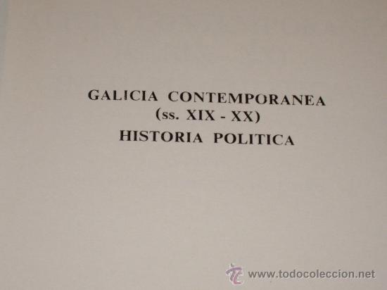 Libros antiguos: HISTORIA POLITICA- TEMATICA GALLEGA - Foto 3