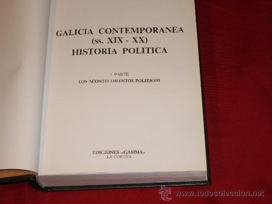 Libros antiguos: HISTORIA POLITICA- TEMATICA GALLEGA - Foto 4