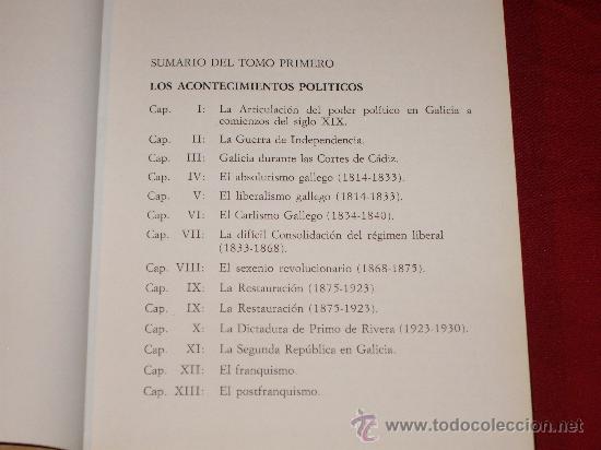 Libros antiguos: HISTORIA POLITICA- TEMATICA GALLEGA - Foto 9