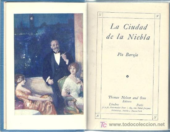Libros antiguos: La Ciudad de la Niebla/ P&iacute;o Baroja - Foto 1