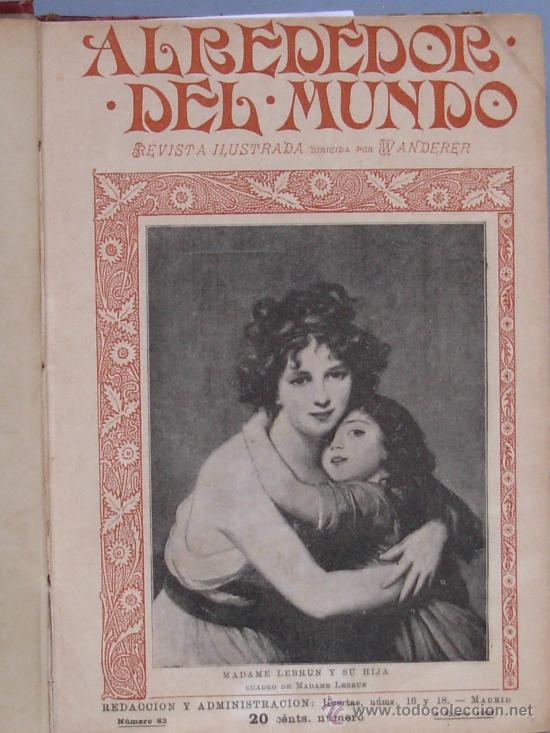 Libros antiguos: Alrededor del Mundo. A&ntilde;o 1901. - Foto 1