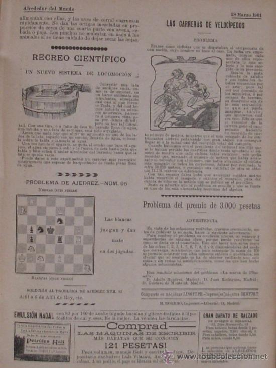 Libros antiguos: Alrededor del Mundo. A&ntilde;o 1901. - Foto 8