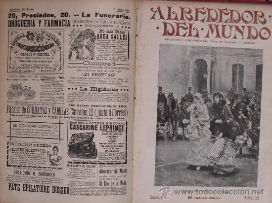 Libros antiguos: Alrededor del Mundo. A&ntilde;o 1901. - Foto 9