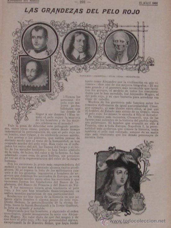 Libros antiguos: Alrededor del Mundo. A&ntilde;o 1901. - Foto 10