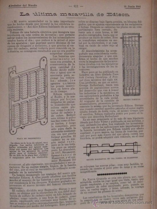 Libros antiguos: Alrededor del Mundo. A&ntilde;o 1901. - Foto 11