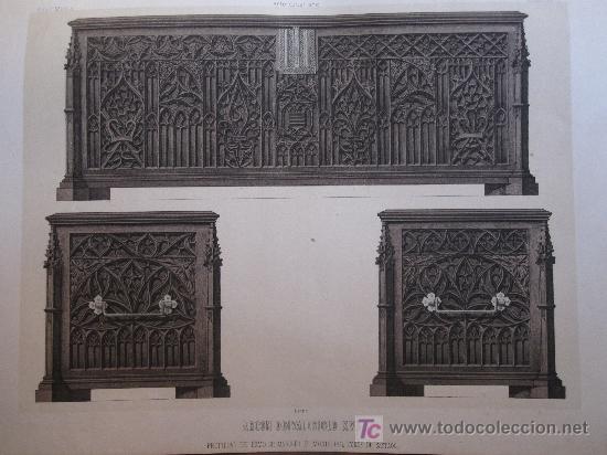 Antiquarische B&uuml;cher: ARC&Oacute;N OGIVAL (S. XV), SEPARATA DEL MUSEO DE ANTIG&Uuml;EDADES, S. XIX