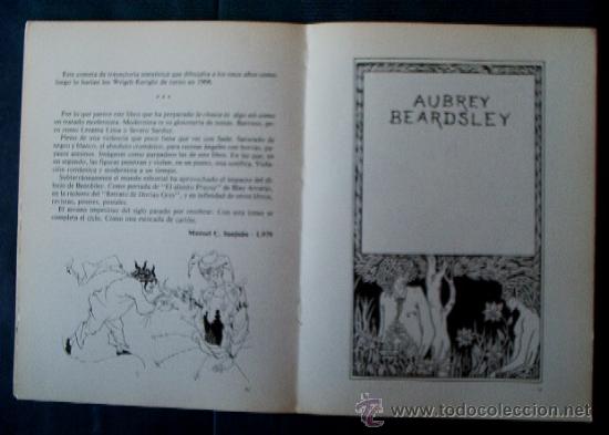 Libros antiguos: AUBREY BEARDSLEY - EDICIONES LA CLOACA 1979 - Foto 4