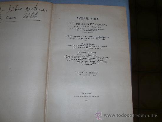 Libros antiguos: AVICULTURA- - Foto 1