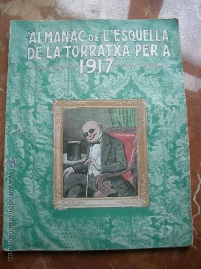 Libros antiguos: Almanaque de la LEsquella de la Torratxa 1917 - Foto 1