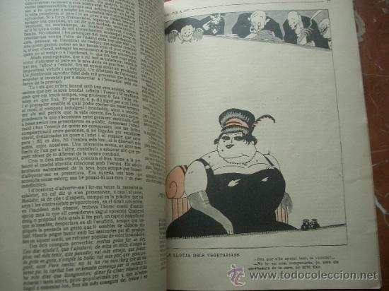 Libros antiguos: Almanaque de la LEsquella de la Torratxa 1917 - Foto 7
