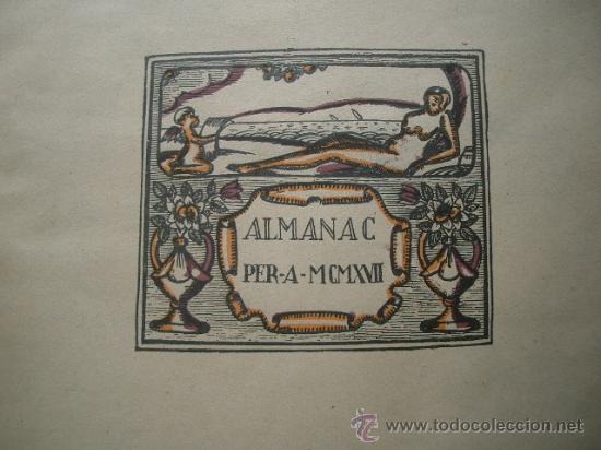 Libros antiguos: Almanaque de la LEsquella de la Torratxa 1917 - Foto 8