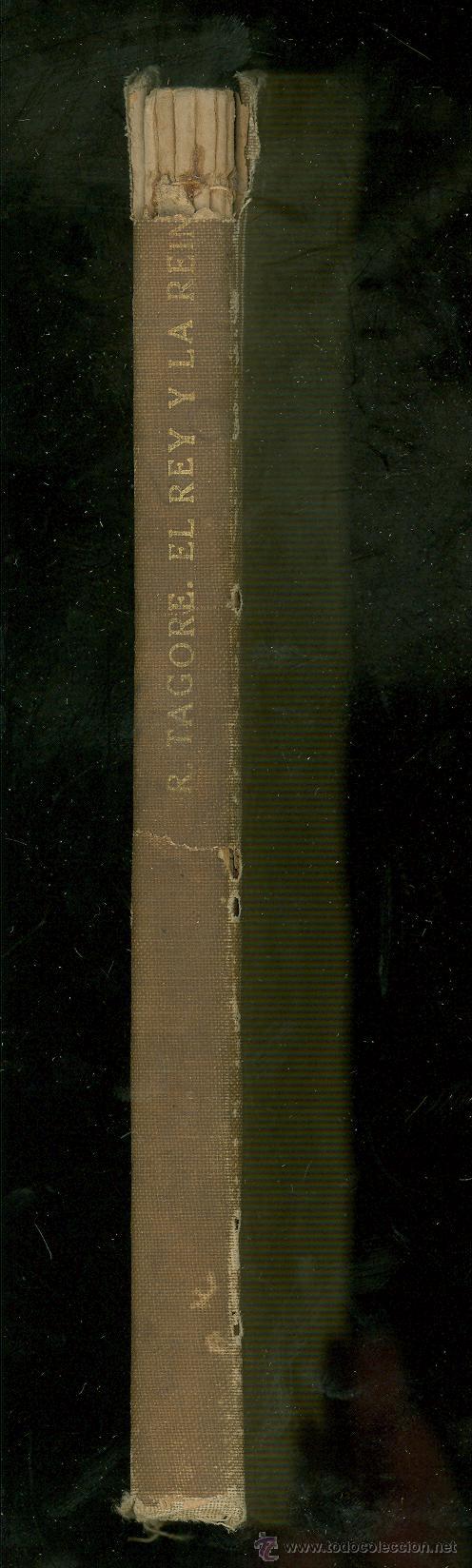 Libros antiguos: EL REY Y LA REINA. RABINDRANATH TAGORE. 1918. - Foto 3