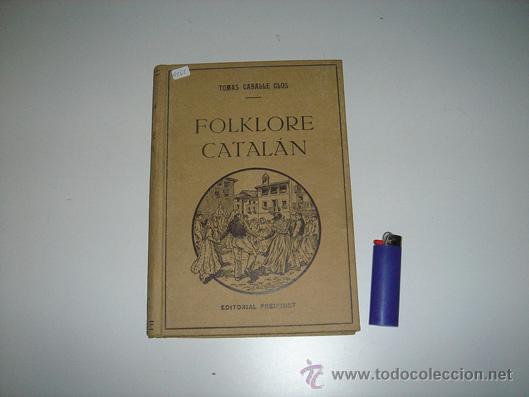 Libros antiguos: folklore catalan - Foto 1