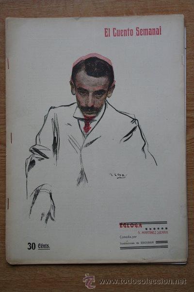Libros antiguos: Egloga. Comedia. Mart&iacute;nez Sierra (Gregorio) - Foto 1