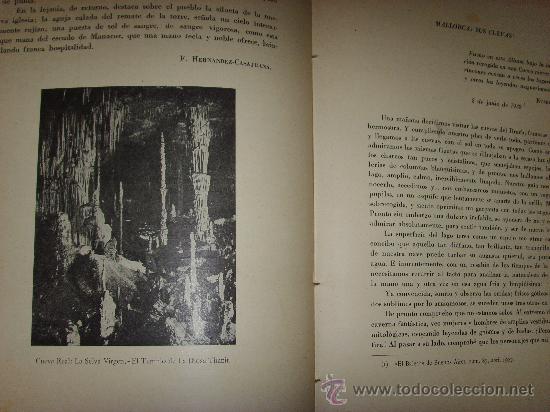 Libros antiguos: Libro de las cuves de Mallorca - Cuevas del Drach - Foto 4