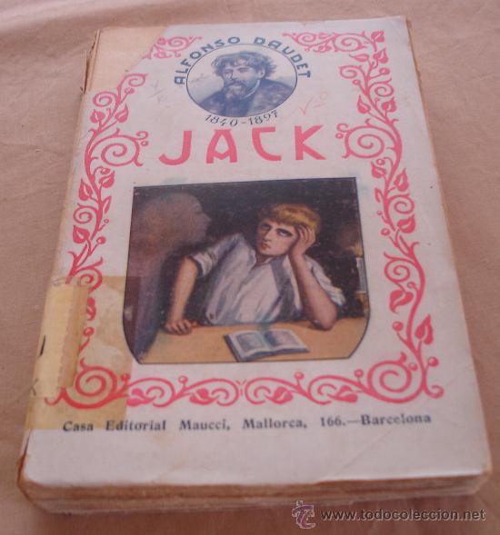 Libros antiguos: JACK 2 TOMOS, ALFONSO DAUDET. - Foto 2