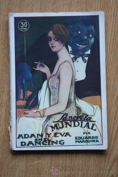 Libros antiguos: Ad&aacute;n y Eva en el Dancing. Novela. Marquina (Eduardo) - Foto 1