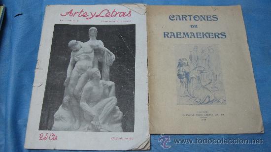 Libros antiguos: CARTONES DE RAEMAEKERS 1916 - Foto 1