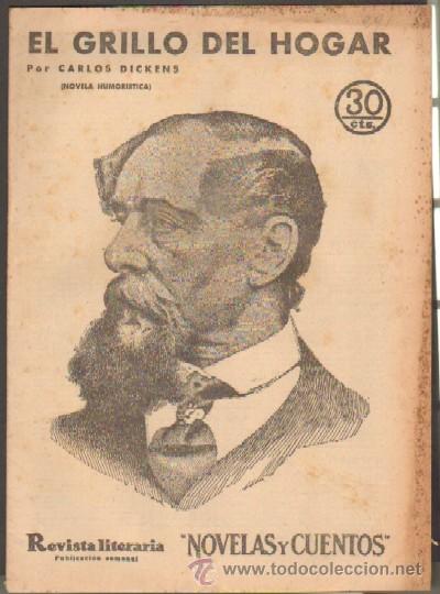 Libros antiguos: EL GRILLO DEL HOGAR (A-NOCUE-822) - Foto 1