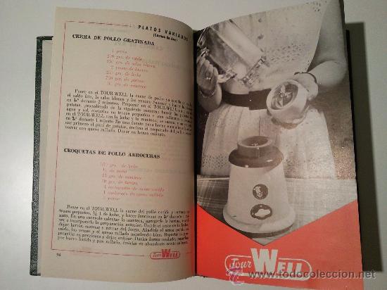 Libros antiguos: RECETAS DE COCINA TOUR WELL - Foto 2