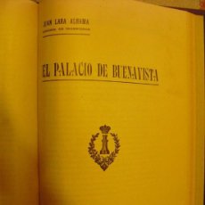 Libros antiguos: 1925 EL PALACIO DE BUENAVISTA