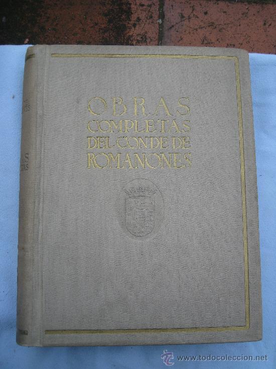 Antiquarische B&uuml;cher: OBRAS COMPLETAS CONDE DE ROMANONES.