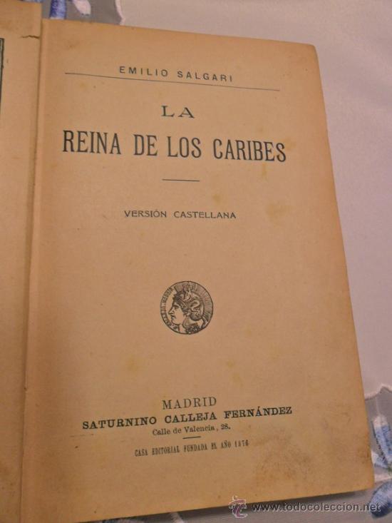 Libros antiguos: LA REINA DE LOS CARIBES - Foto 5